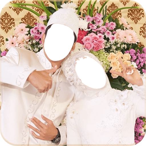 Jilbab baju pengantin