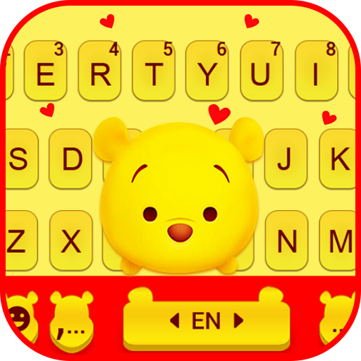 Yellow Bear Keyboard Theme