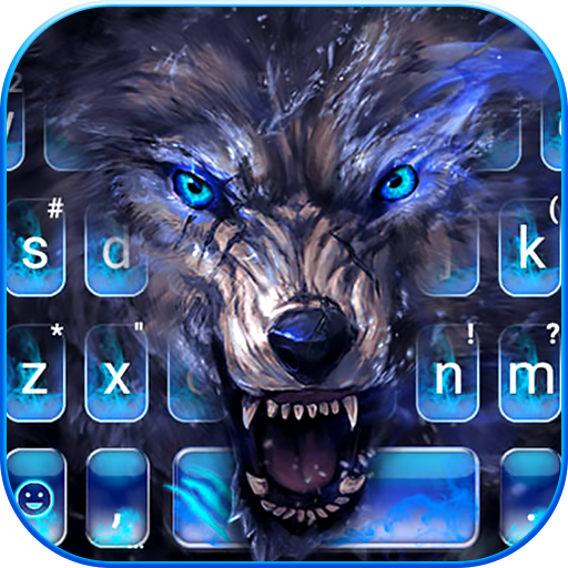 Cruel Night Wolf Keyboard Them
