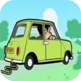 Adventure bean Car race drive