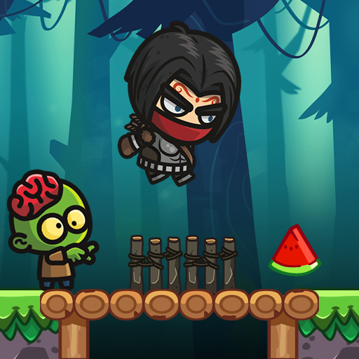 Shooting Ninja Running:  Games