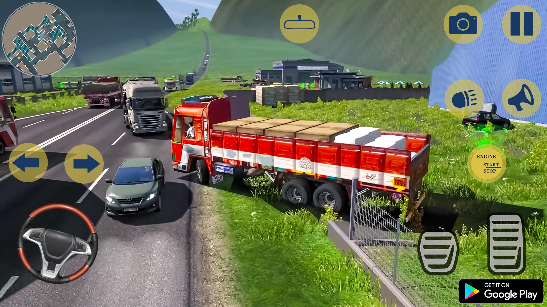 Download Indian Truck Cargo Truck Games android on PC