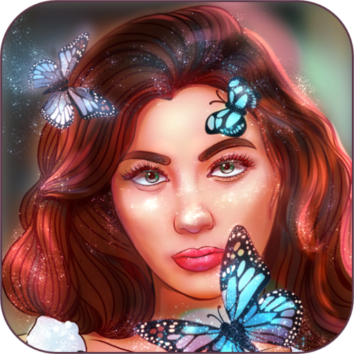 Butterfly Beauty:Color Master by Number Package