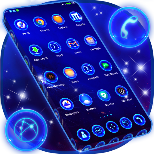 Blue Launcher For Android