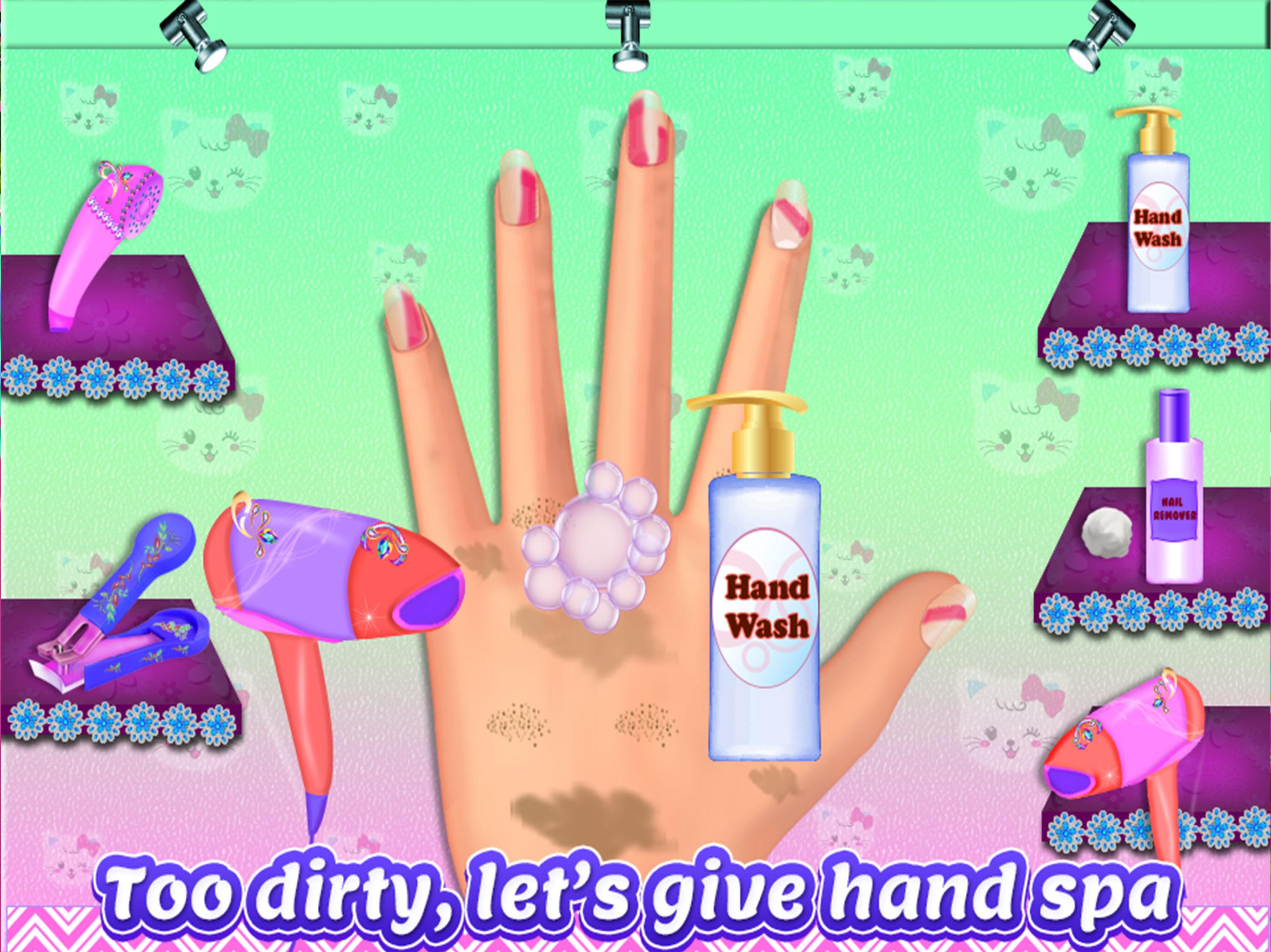 Download Kitty Nail Salon Girls Games android on PC