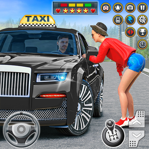 城市計程車模擬器計程車遊戲