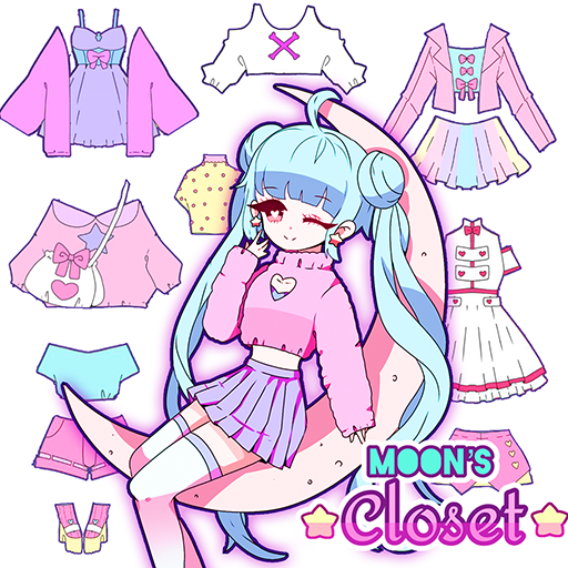 Moon's Closet  ड्रेस अप खेल