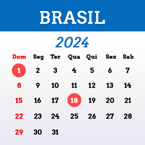 Brasil Calendário 2024