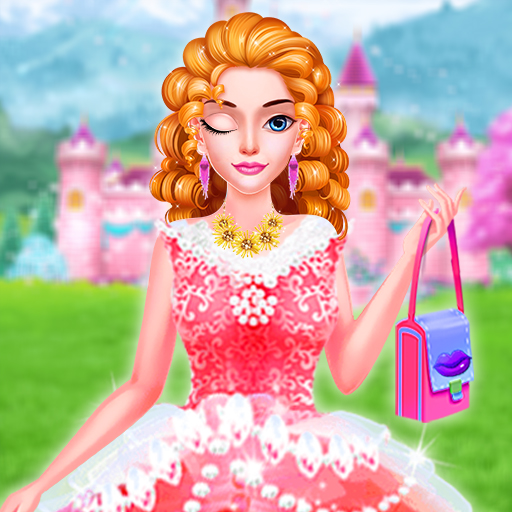 Pink Princess Dress Up Makeup 