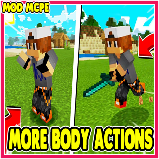 More Body Actions Mod for MCPE