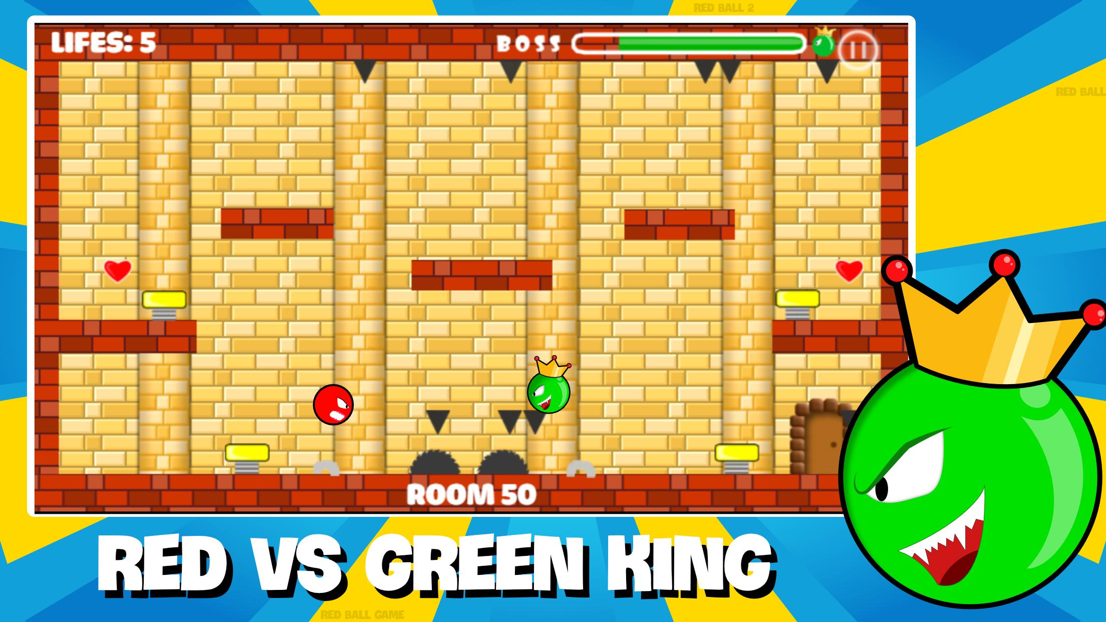 Скачать Red Hero Ball vs Green King на ПК | Официальный представитель  GameLoop