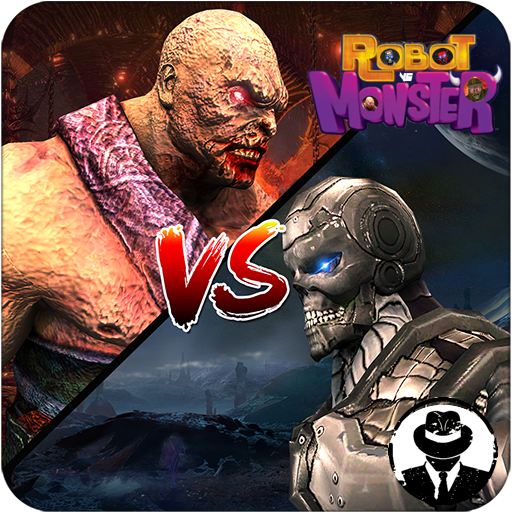 Pertarungan Monster vs Robot