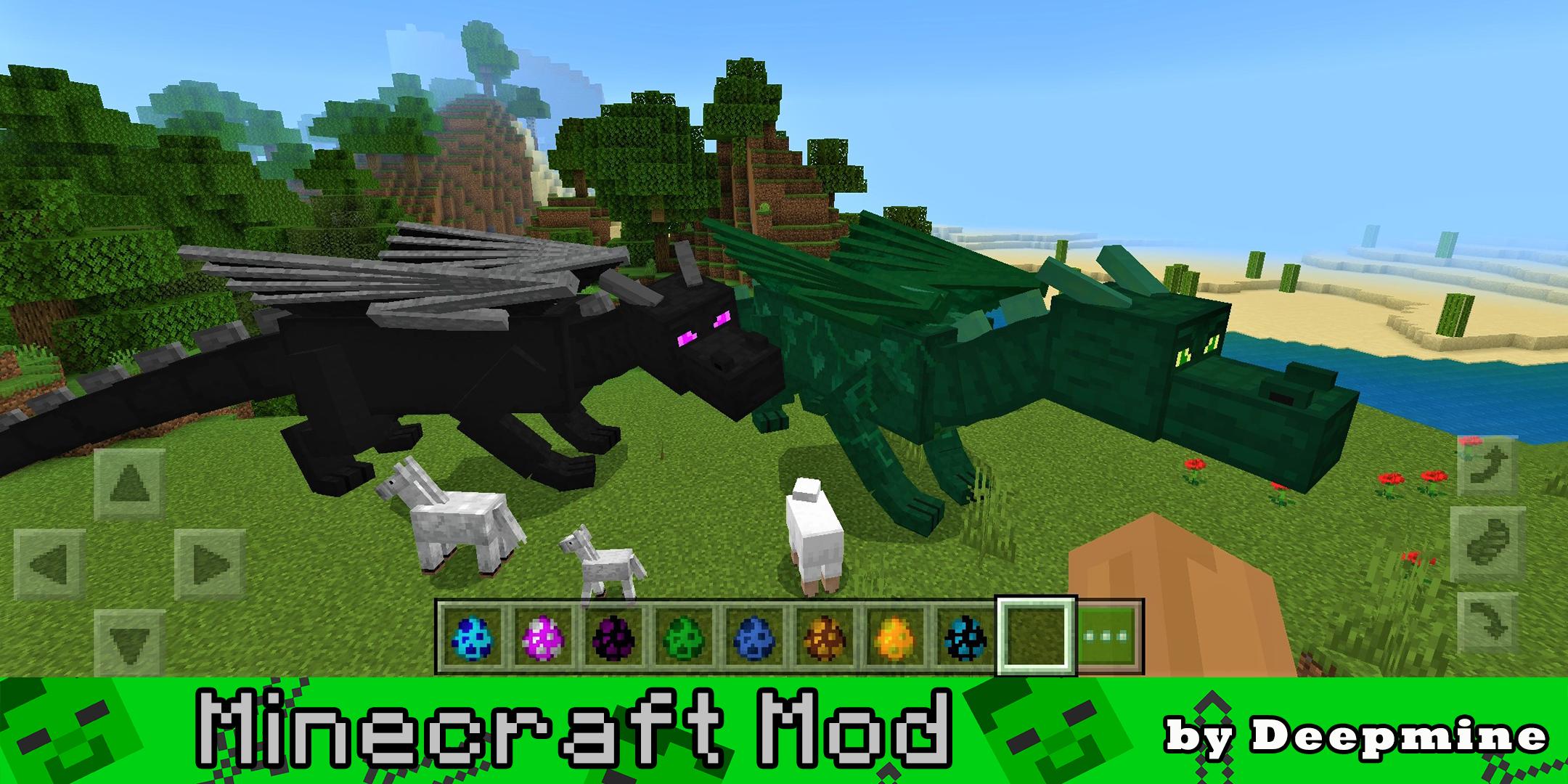 minecraft how to train your dragon mods