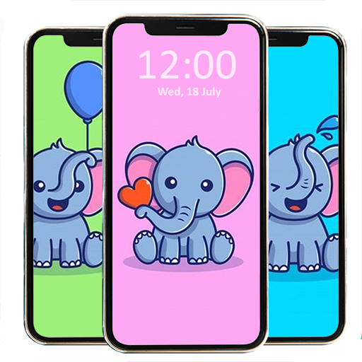 Cute Elephant Wallpaper