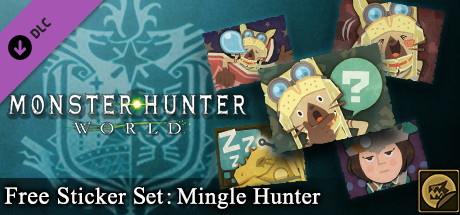 Monster Hunter: World - Free Sticker Set: Mingle Hunter