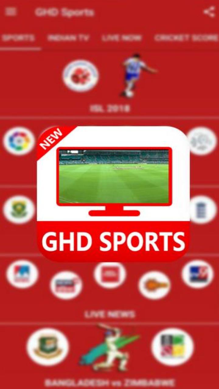 Download GHD SPORTS Free Live TV Hd Tips android on PC