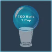 100 Balls - 1 Cup
