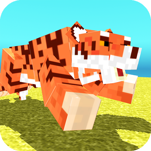 Blocky Wild Park: Tiger Terror