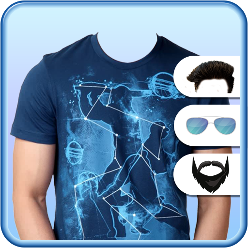 Man T-Shirt Photo Suit : Man T