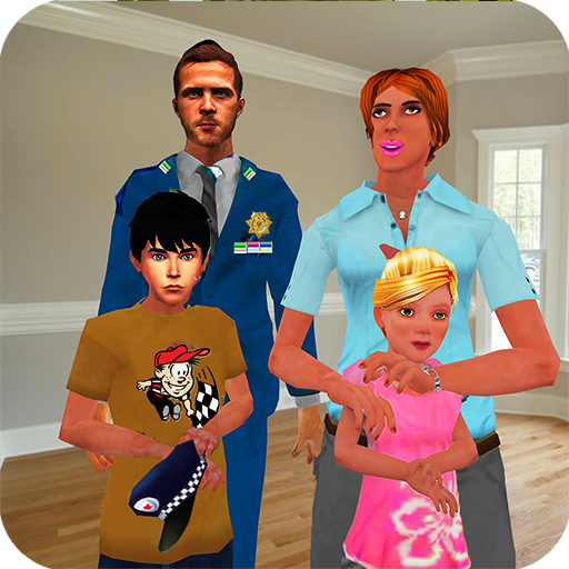 Virtual Dad Police Family Game