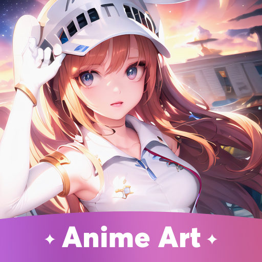 Gerador de arte de anime AI
