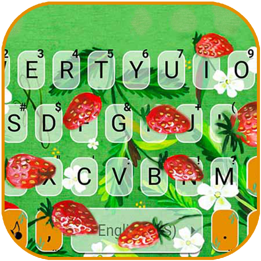 Fest Strawberry Keyboard Backg