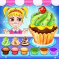 Cupcake Baking Girl Chef Games