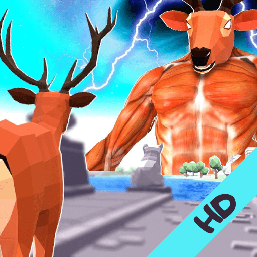 Deer Simulator Wallpaper 4k