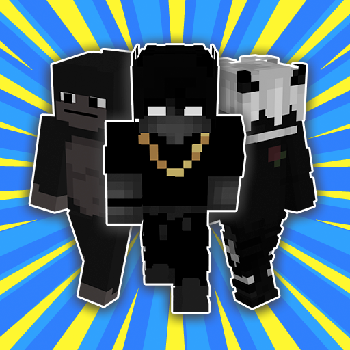 Black Skin for Minecraft PE