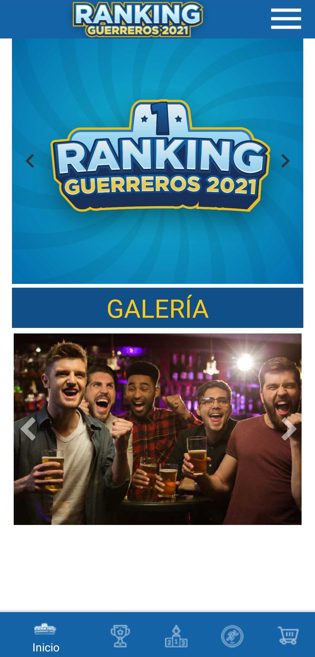 Download Ranking Guerreros 2021 android on PC