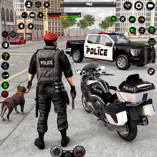 polis araba park oyunları 3d