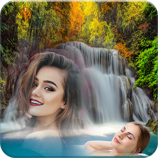 Waterfall Dual Photo Frames