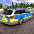 クレイジー 警察 ジープ 人種 3D 車 ゲーム