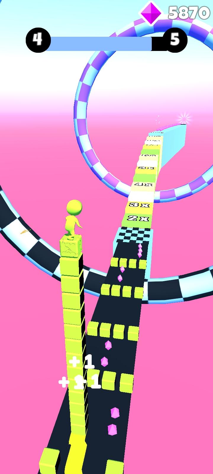 Download Stack cube tower colors 3d 2021 android on PC