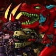 Dino Robot Battle Field: War