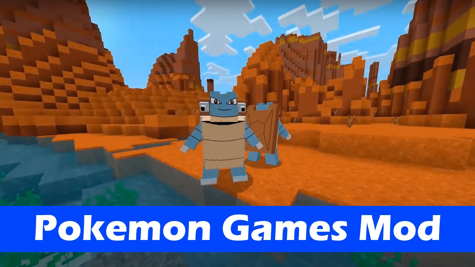 Minecraft best sale pokemon go