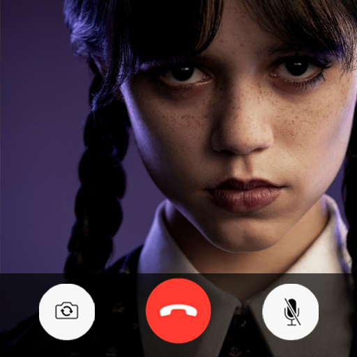 Wednesday Addams Video Call