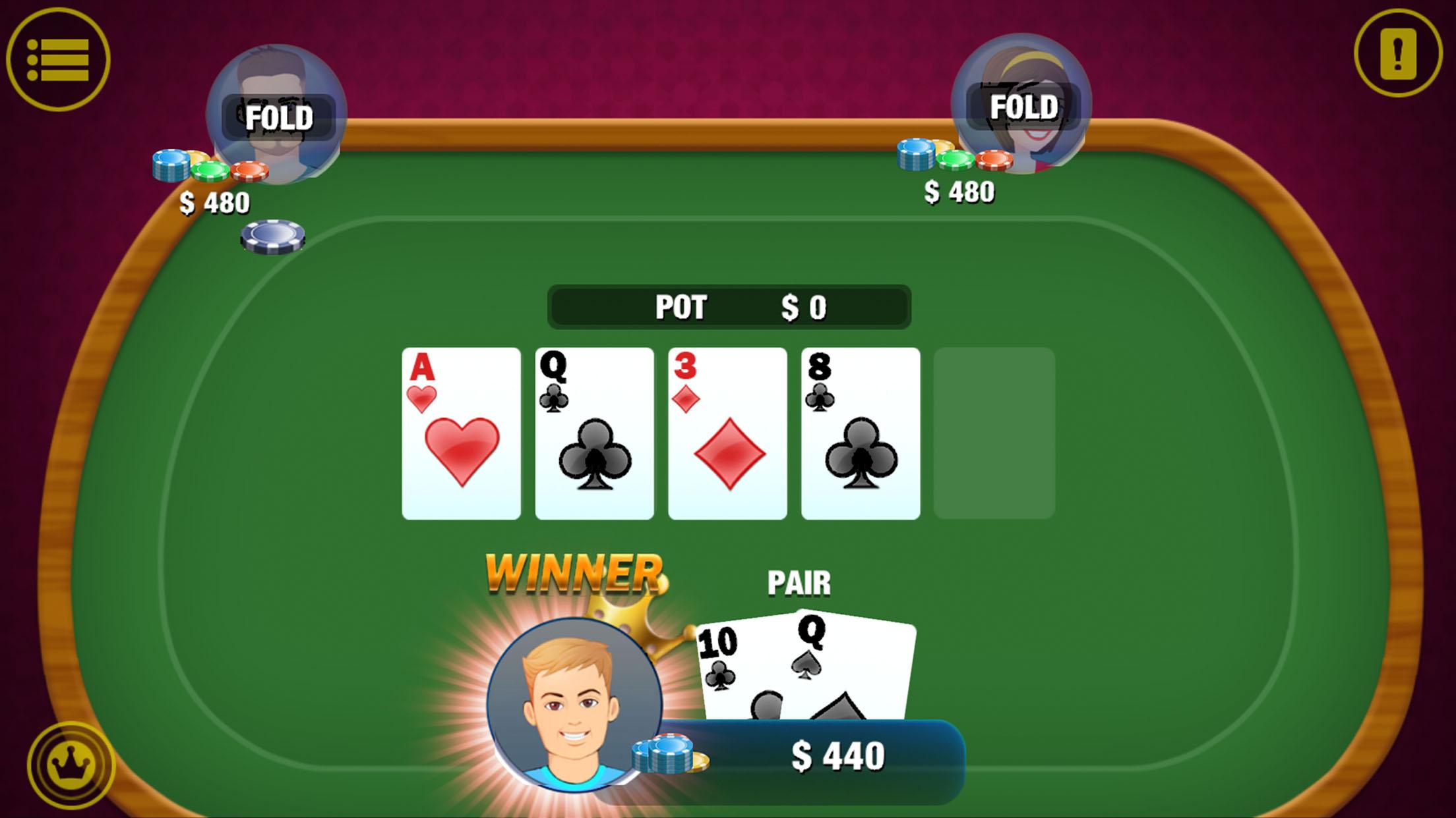 Скачать Texas Holdem - play Offline на ПК | Официальный представитель  GameLoop