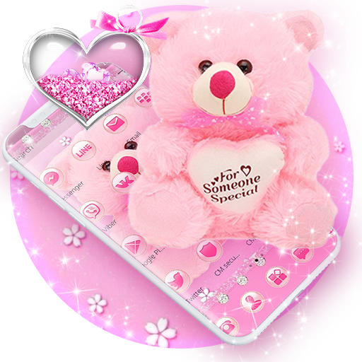 Pink Cuteness Teddy Bear Theme