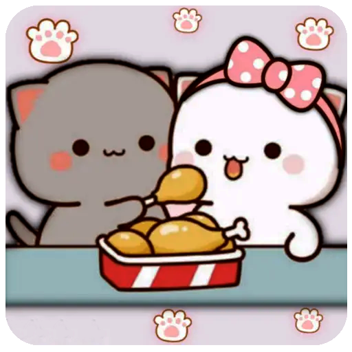 Mochi Cat Sticker WAStickerApp