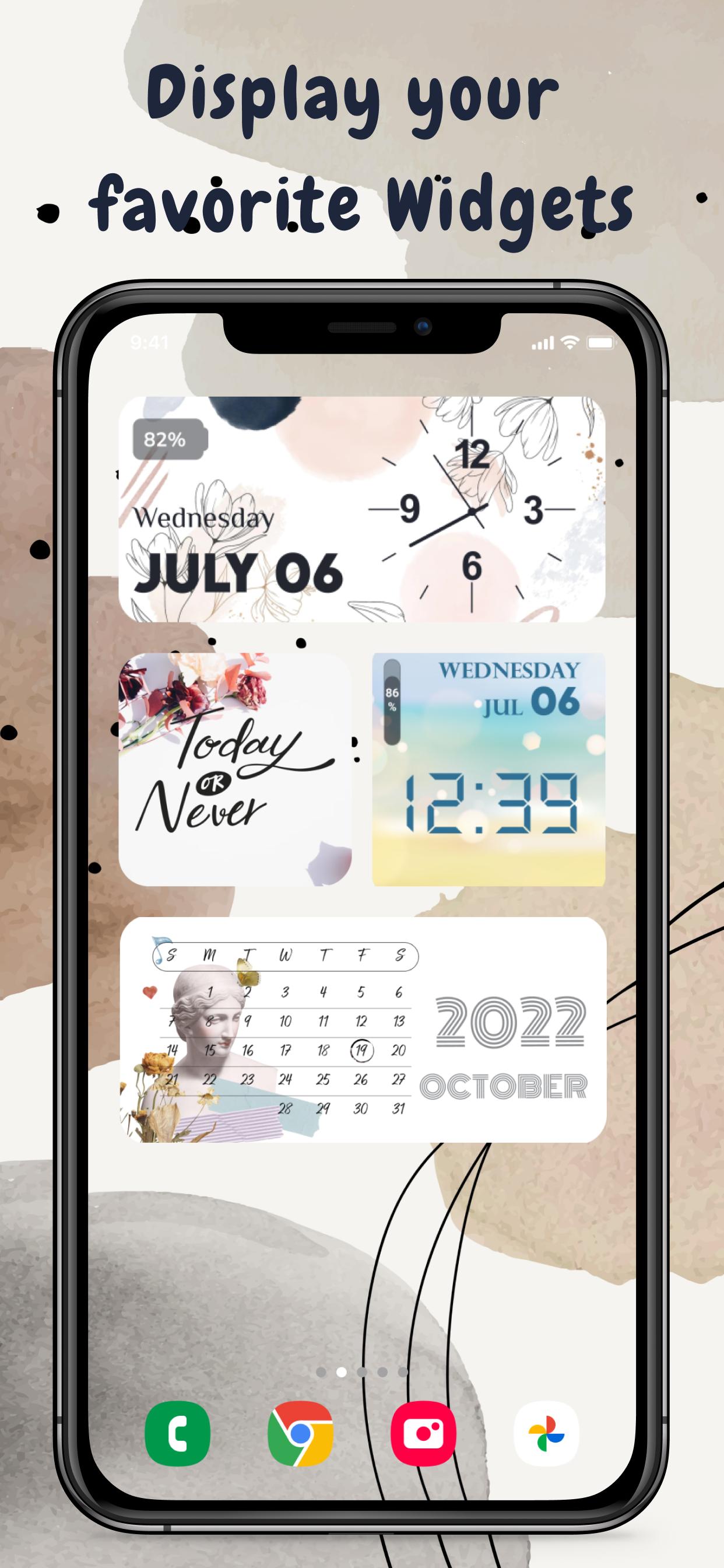 Скачать Widget iOS 16 - Color Widgets на ПК | Официальный представитель  GameLoop