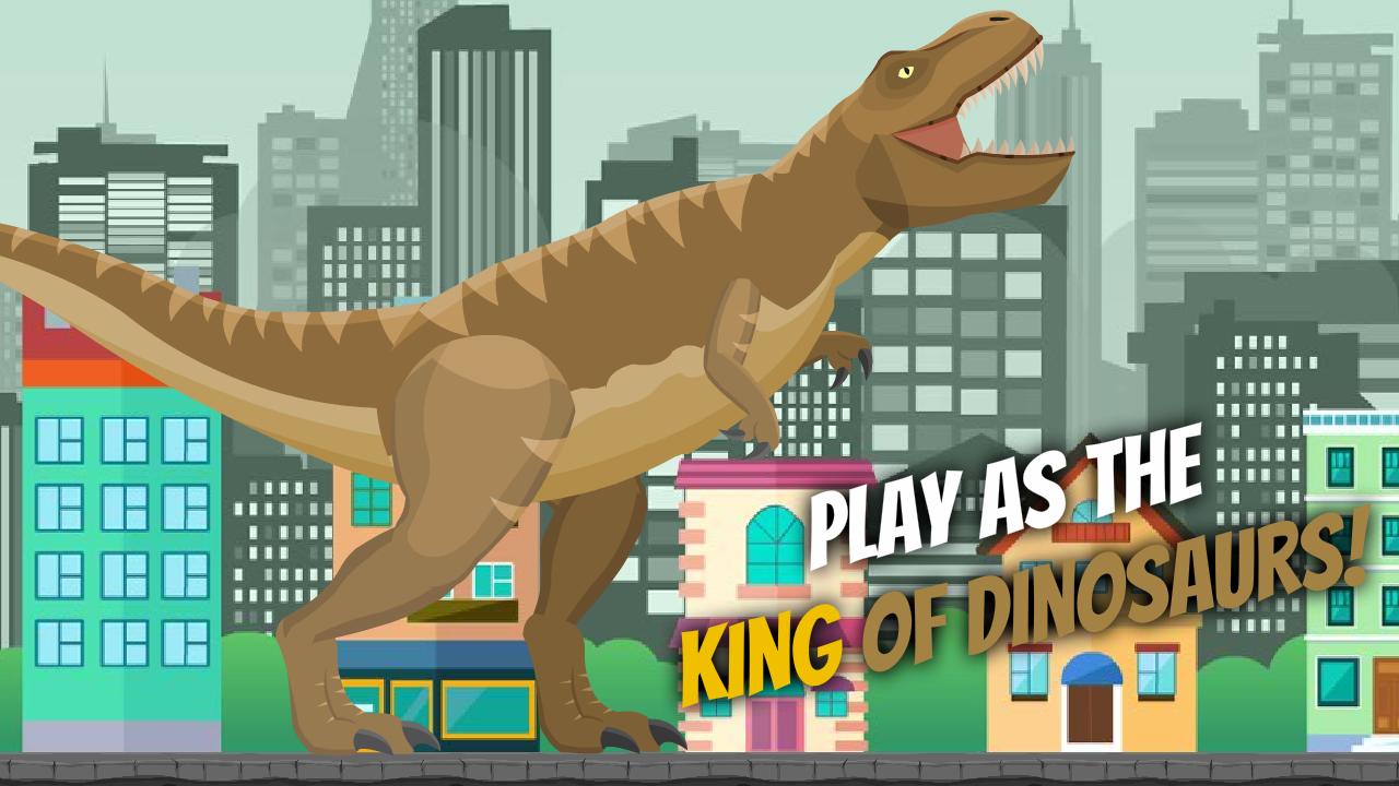 Blocky Dino Park T-Rex Rampage - APK Download for Android