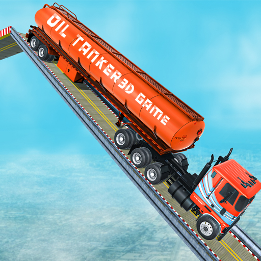 Oil Tanker Truck Stunts Games