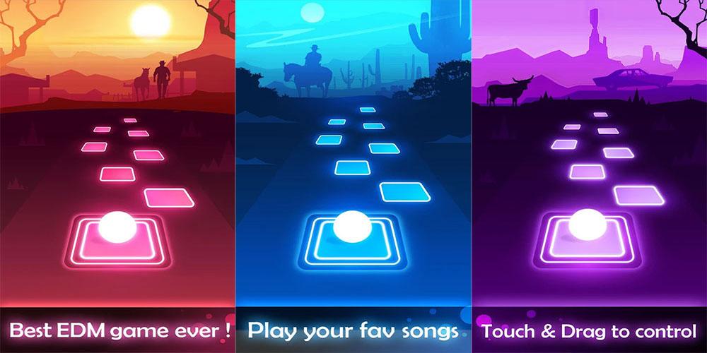 Play Piano Music Hop: EDM Rush！ Online for Free on PC & Mobile