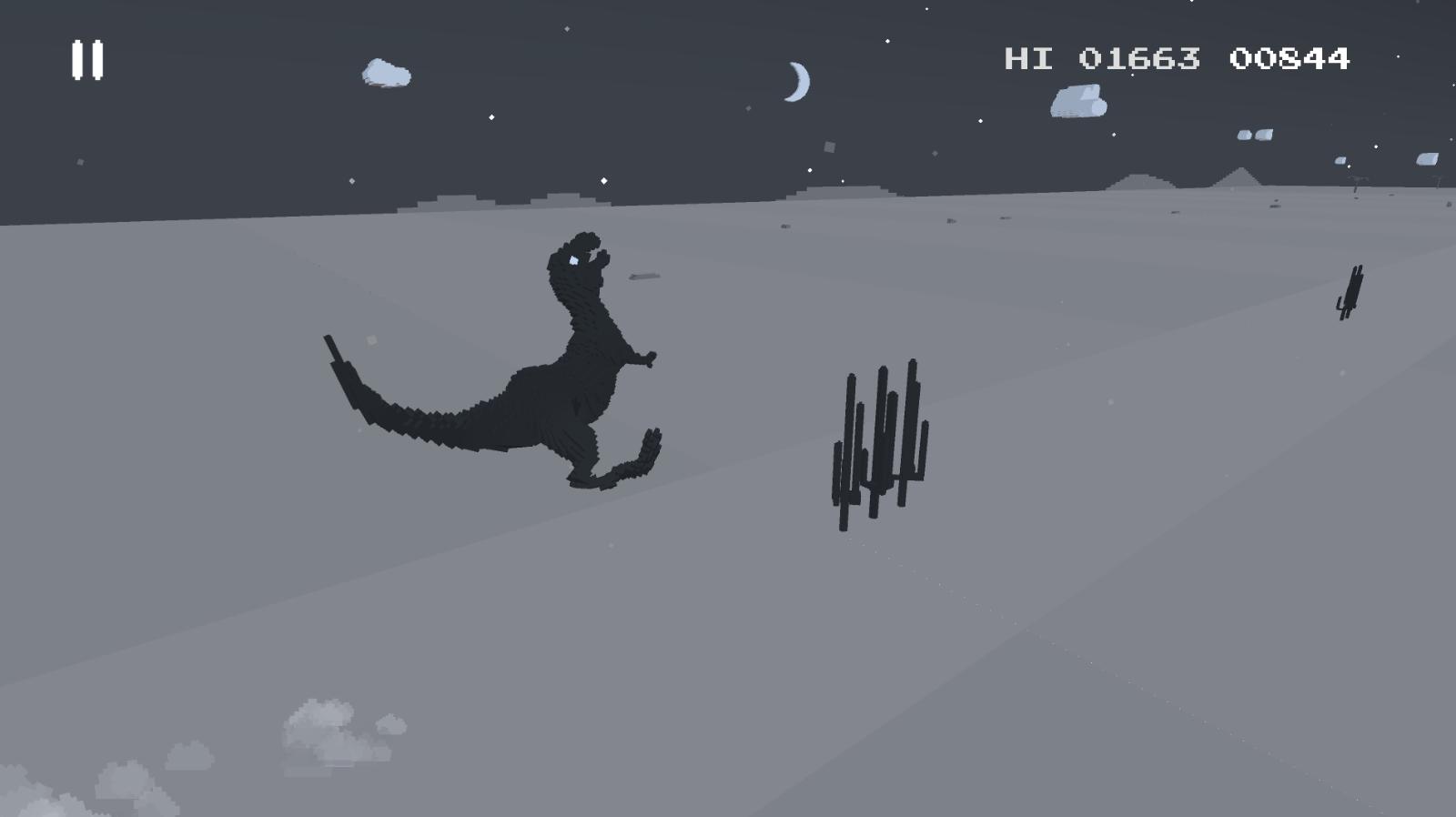 Now You Can Play the Chrome T-Rex Runner Game in 3D