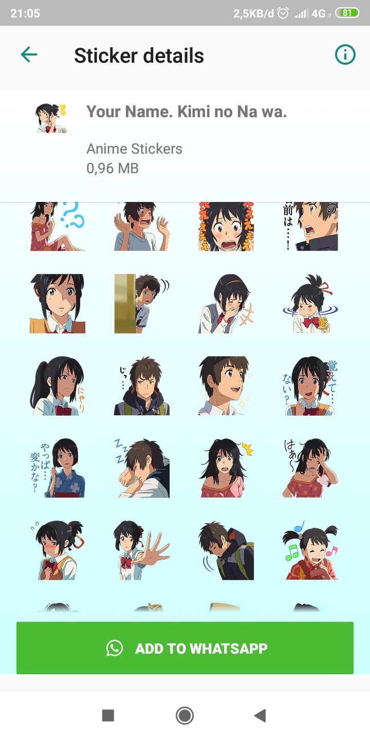 Скачать New Anime Stickers ! WAStickerApps for Whatsapp на ПК | Официальный  представитель GameLoop