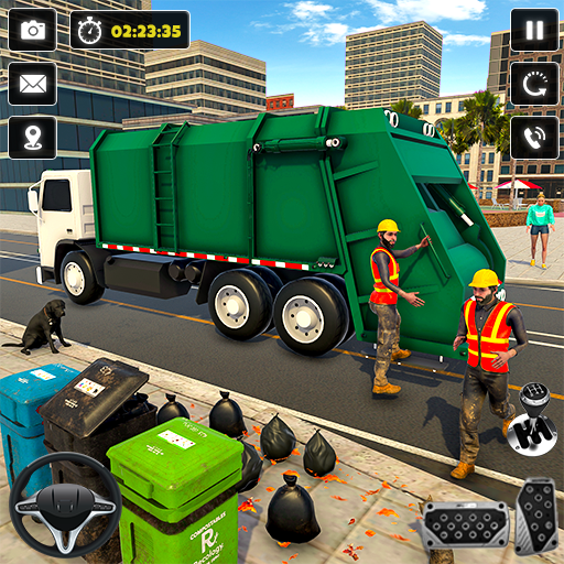Garbage Truck Games Simulator