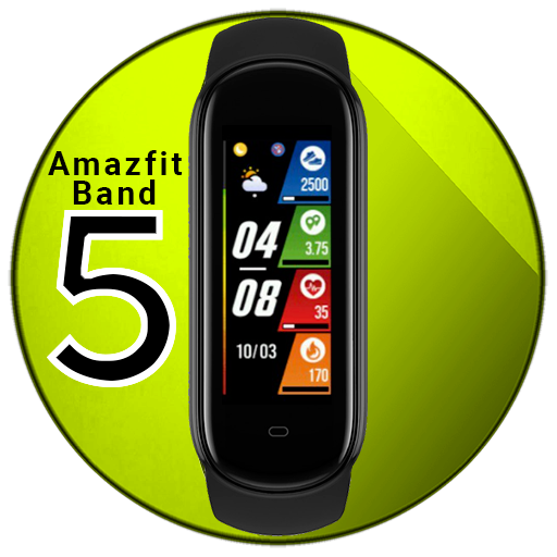 Amazfit Band 5 ウォッチフェイス