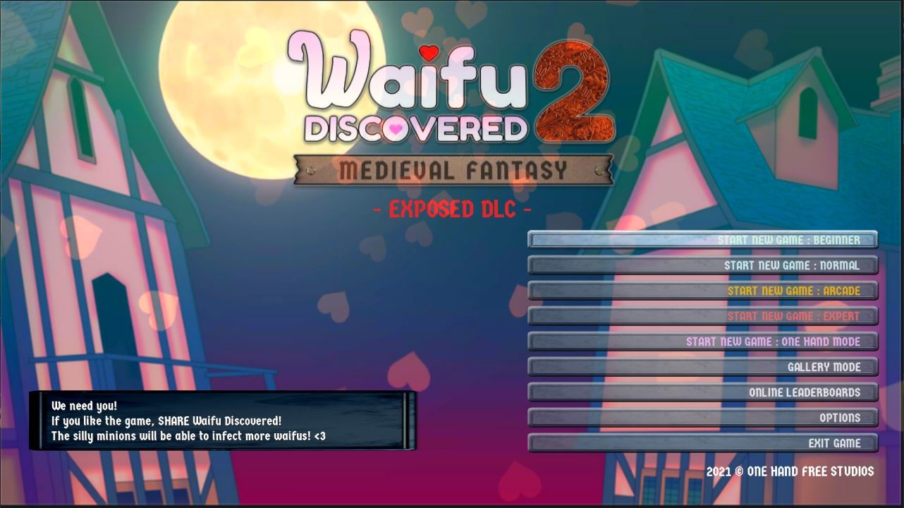 Waifu Uncovered - Exposed DLC no Steam