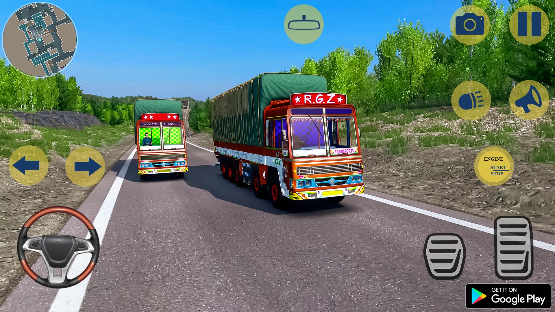 Download Indian Truck Cargo Truck Games android on PC